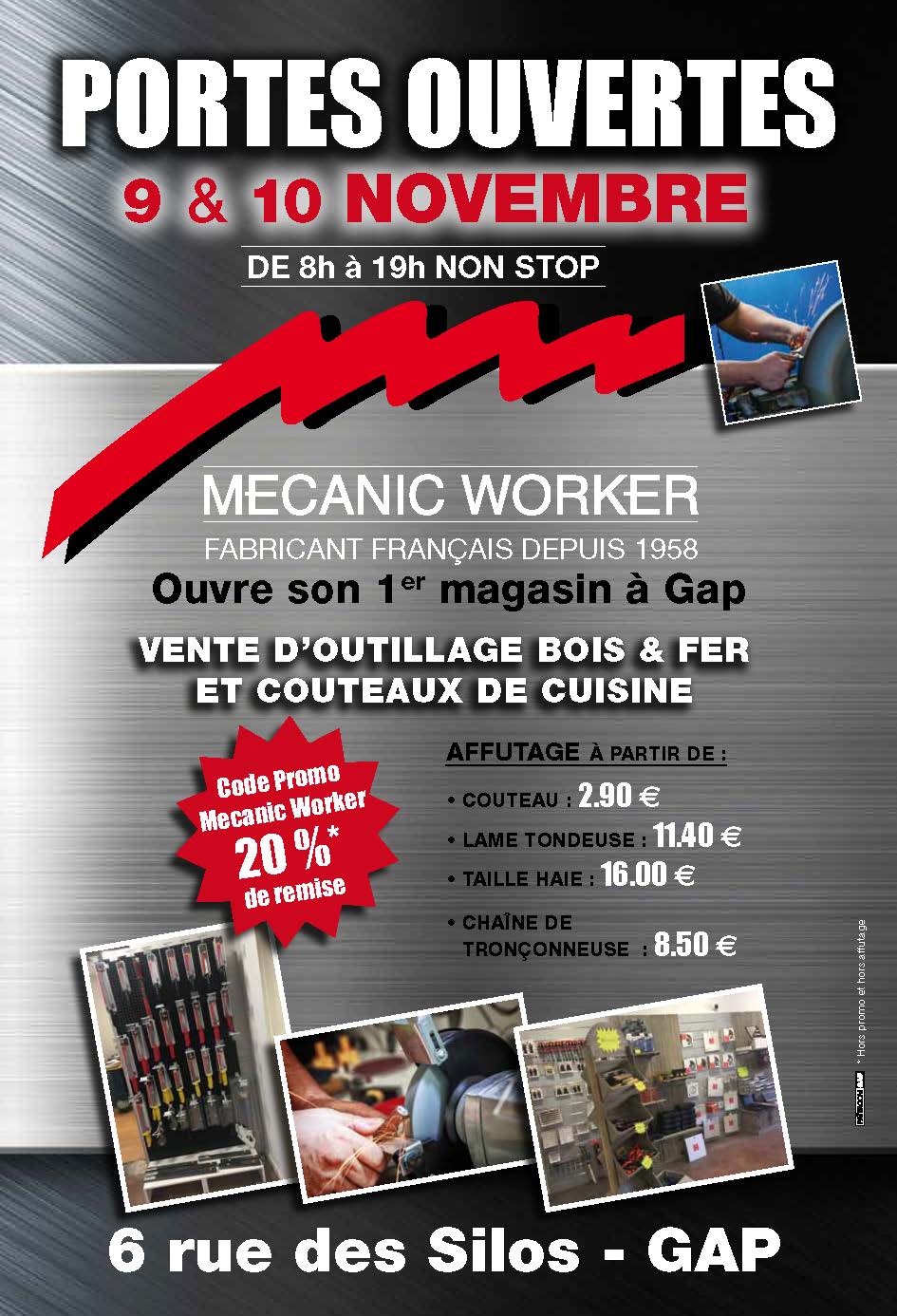 Ouverture du 1er Magasin à GAP